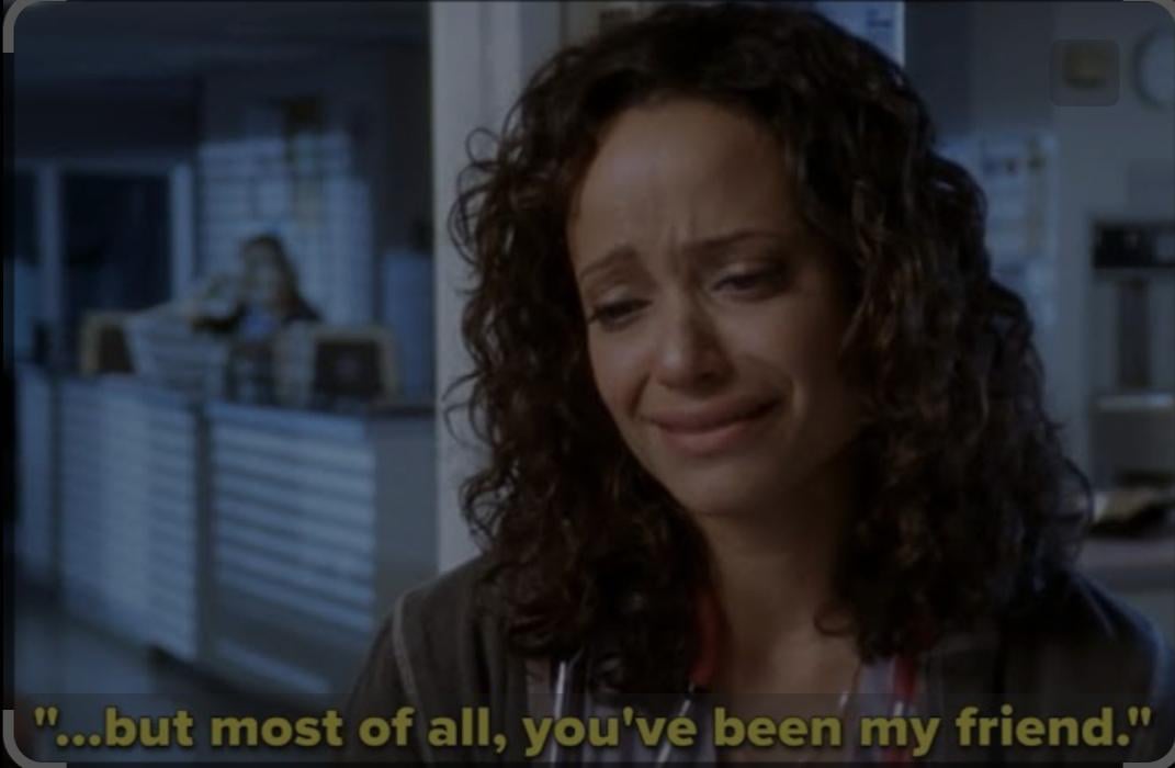 dramatic tv scene