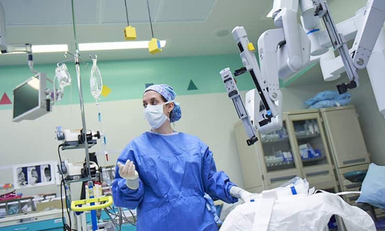 pediatric urology surgery room