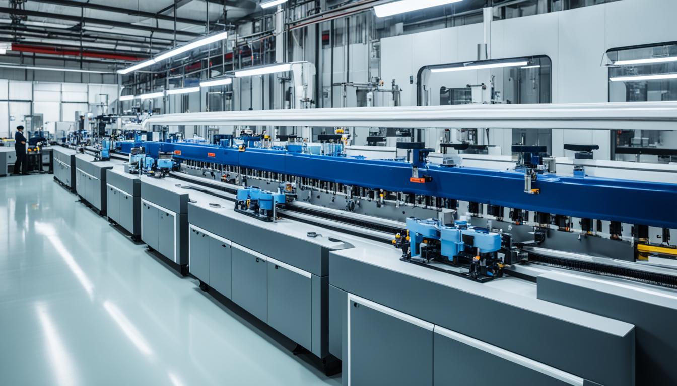 industrial scenery polymer materials