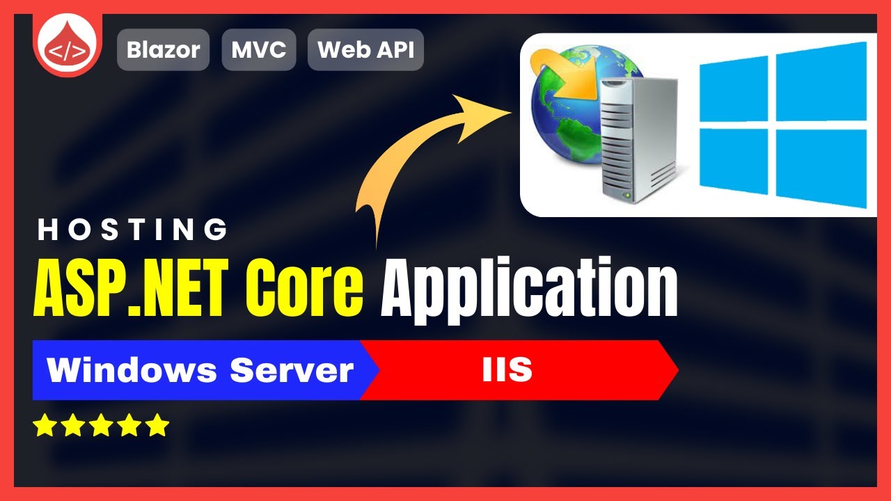 windows server asp.net core iis server