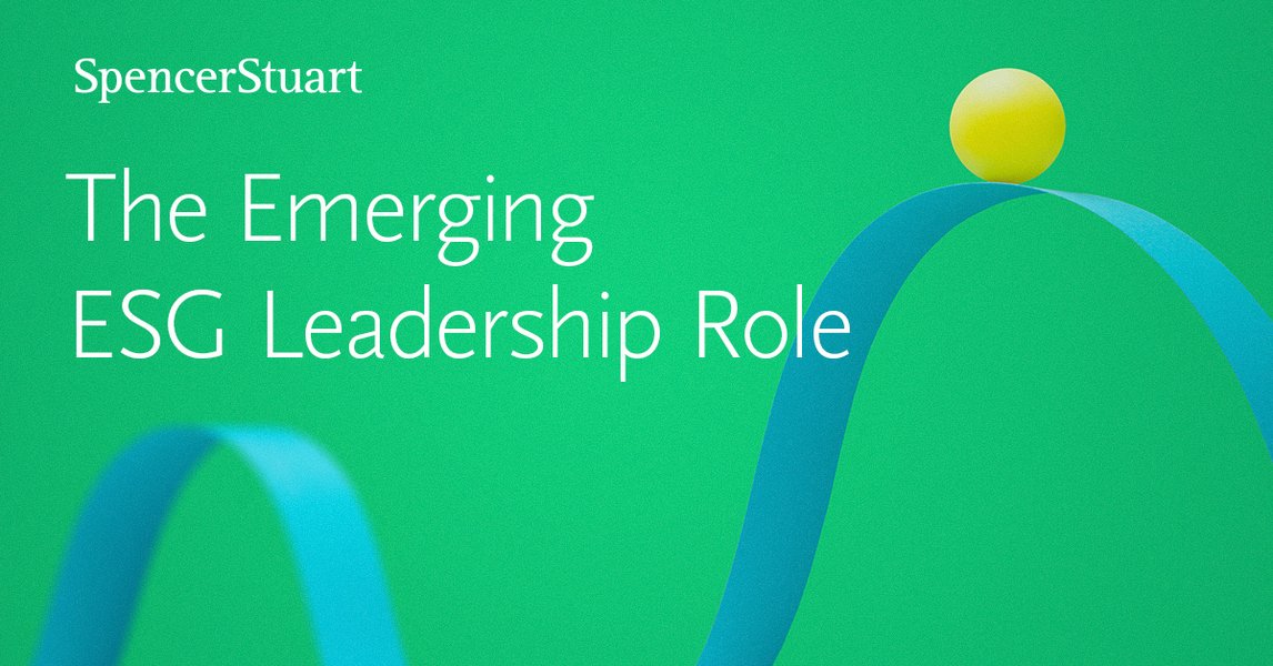 corporate esg leadership