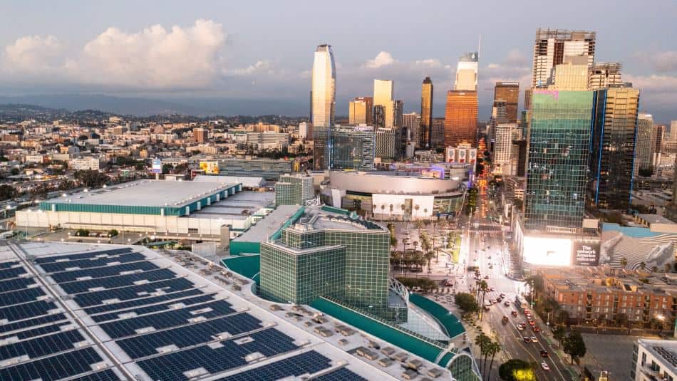 sustainable energy and urban landscape