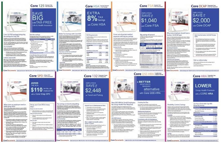 Tax-free Employee Benefit Plan Document 2025 Brochures