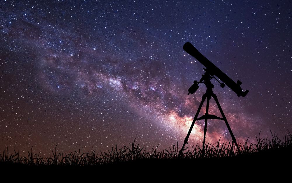 telescope observing stars
