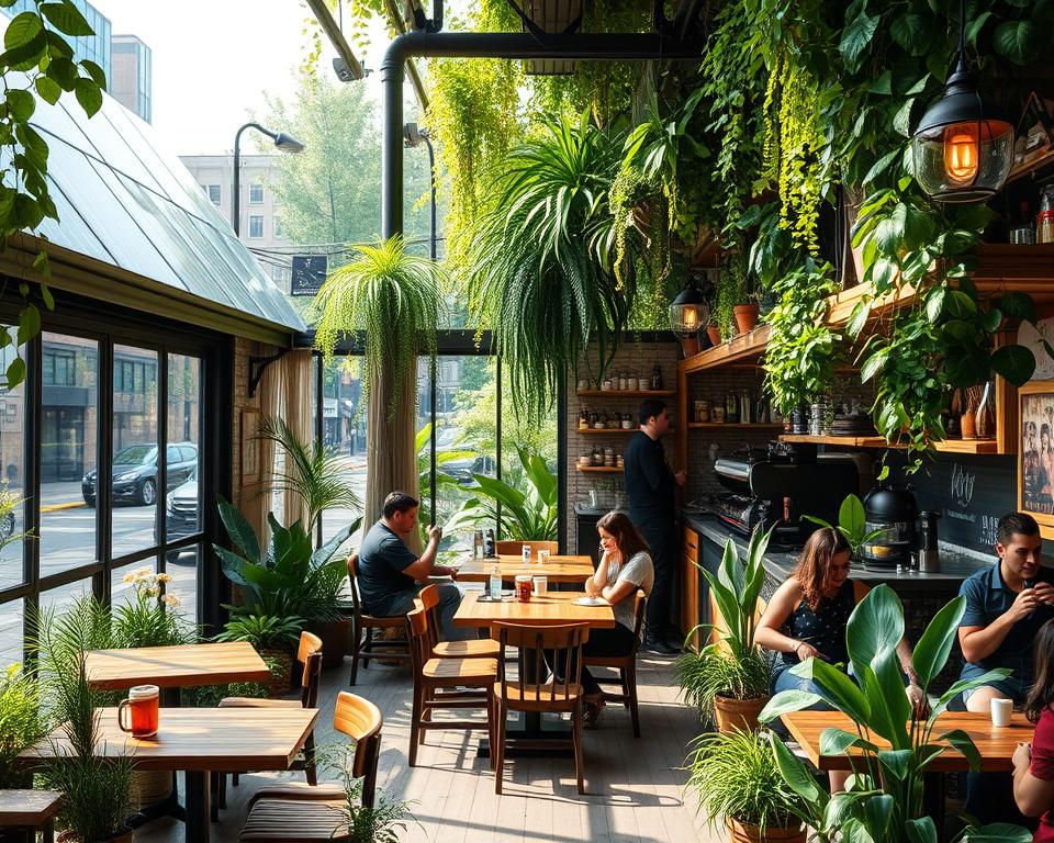 coffee shop sustainable community