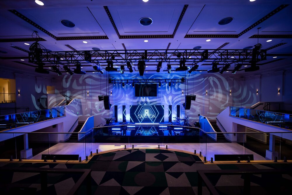 cultural event setup