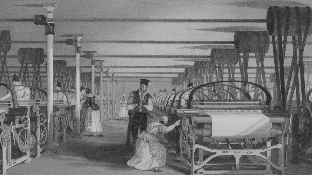 Industria textil durante la Revolución Industrial