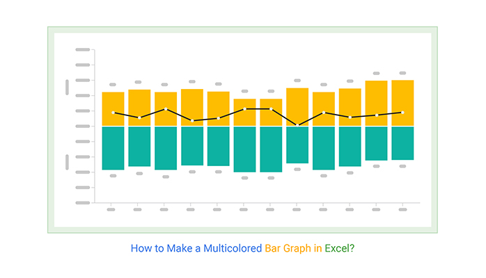 excel worksheet colorful charts