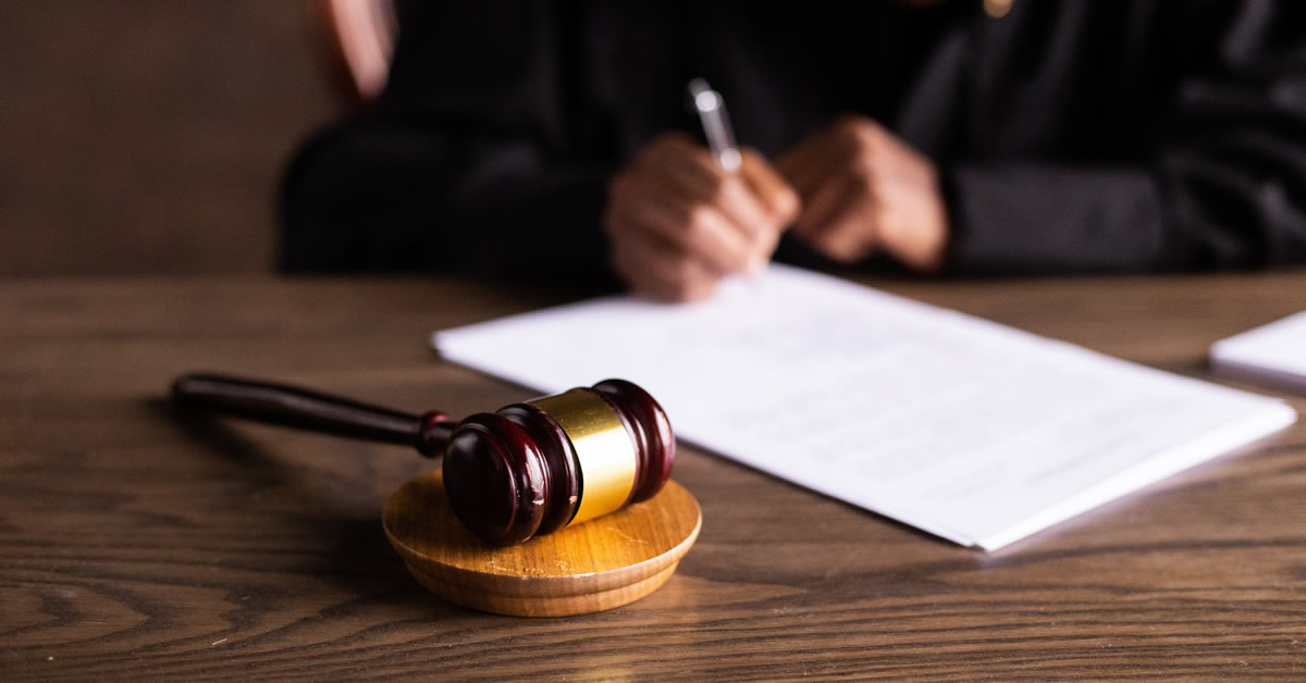 courtroom legal documents