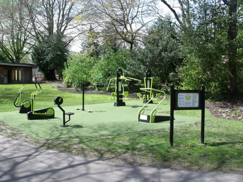 outdoor workout scenery