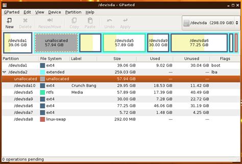 filesystems - Moving unallocated space from Extended partition to ...