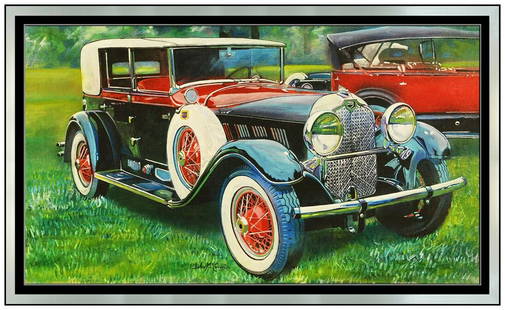 high value art collection and vintage cars