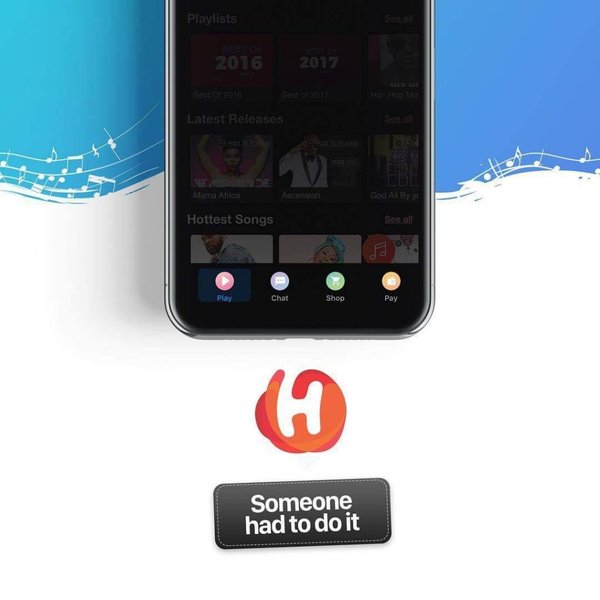 Promotional image for GTBank's Habari platform.