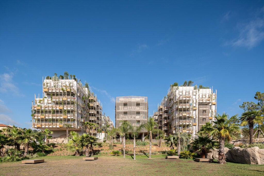 adjacent buildings neighborhood