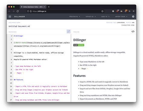 Markdown file organization