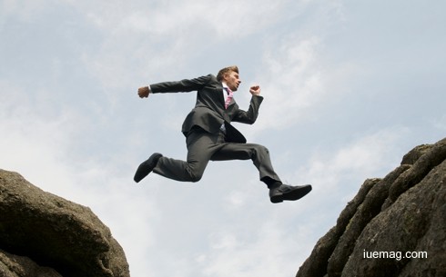 people taking risks business