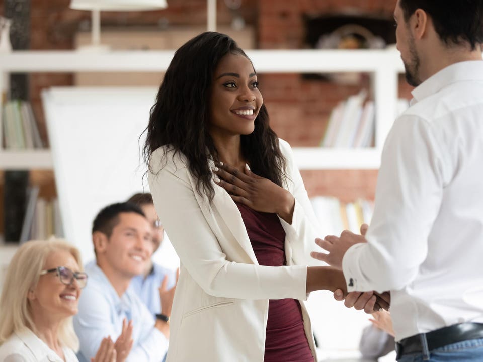 gratitude handshake