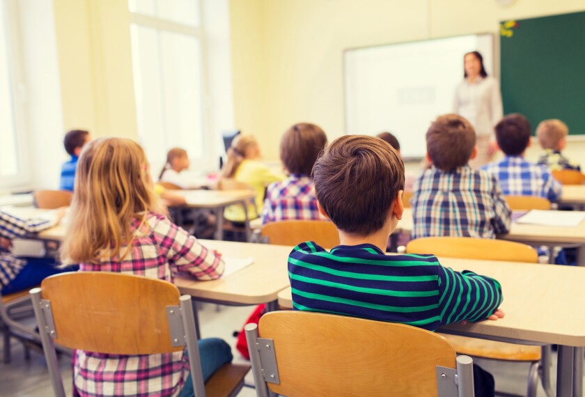 students in classroom