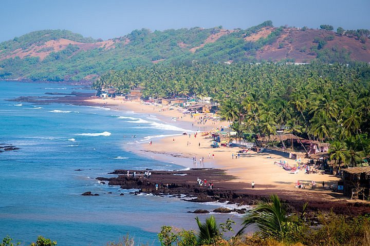 urban city skyline, beach tourism in Goa