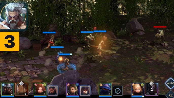 mobile game raid team battle