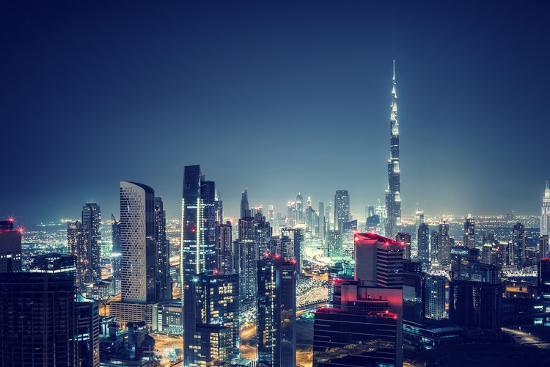 modern urban scene