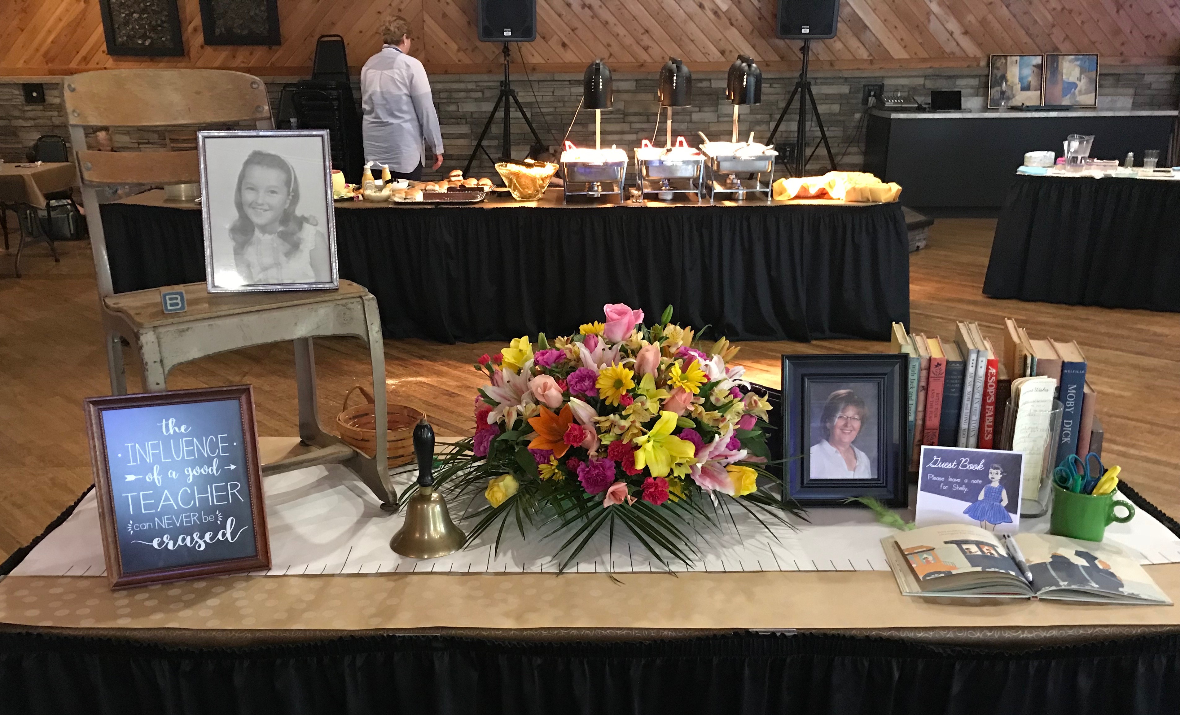 retirement celebration academic hall
