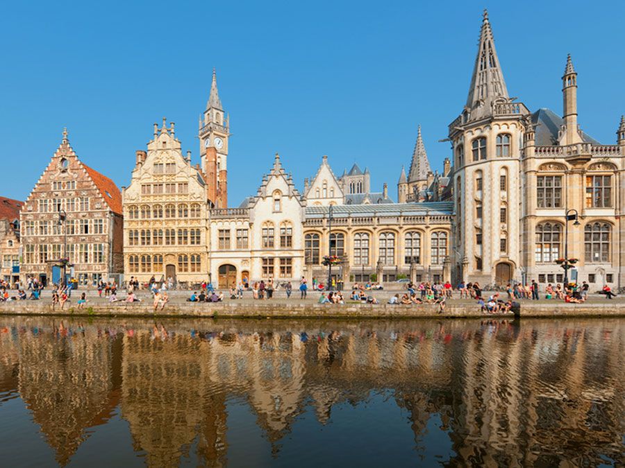 historic belgian heritage building