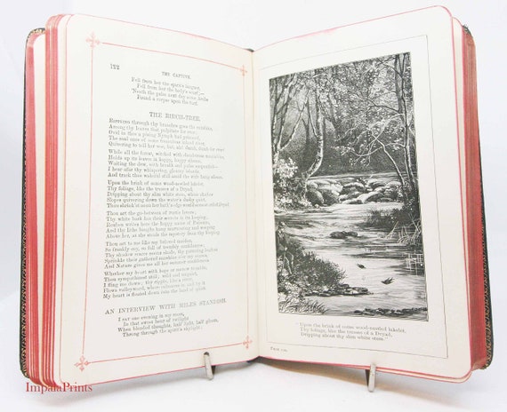vintage book pages poetry