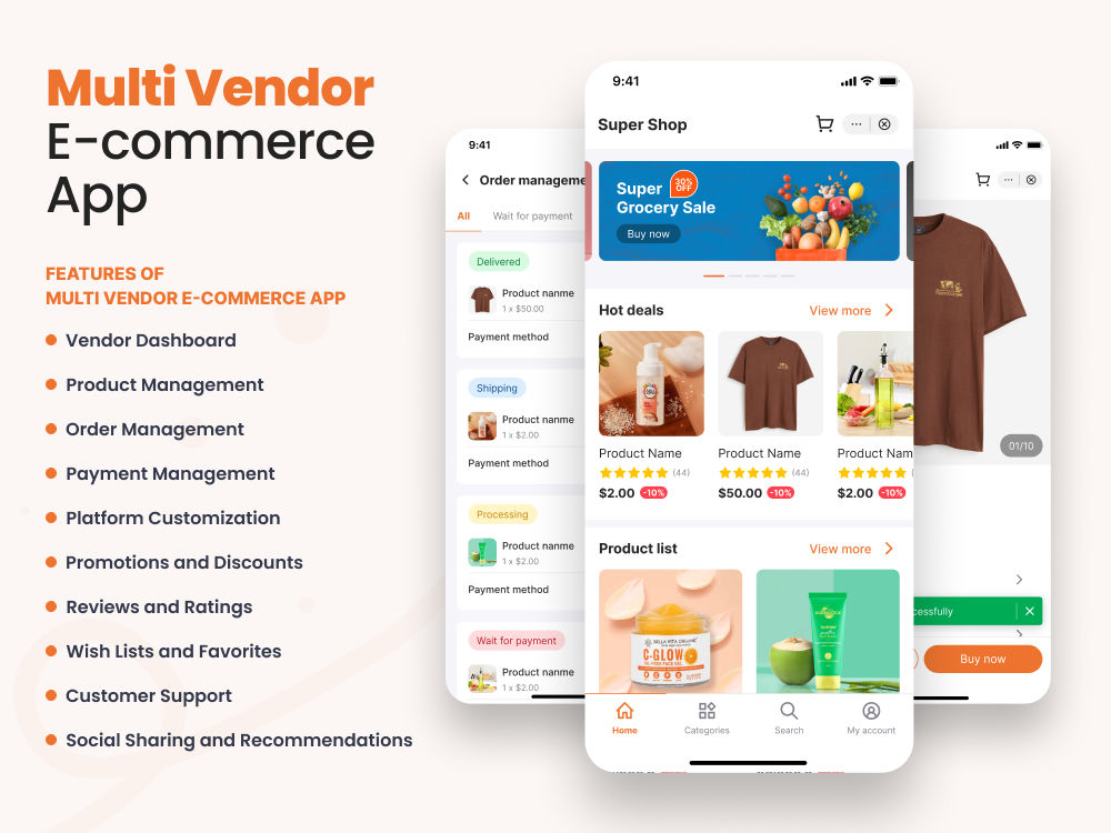 digital commerce marketplace interface