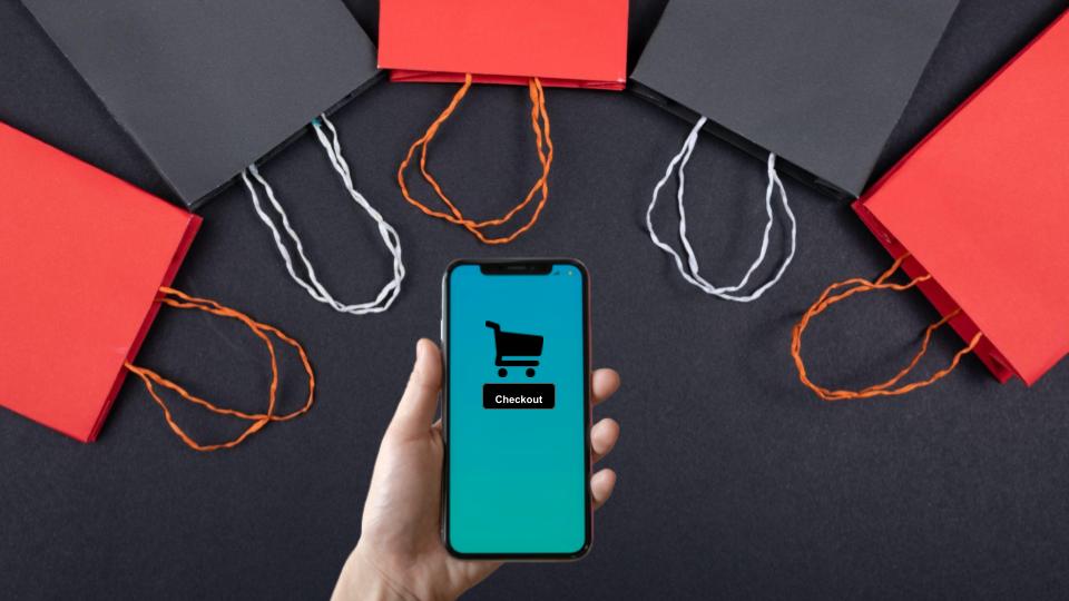 marketplace scenery digital devices physical products