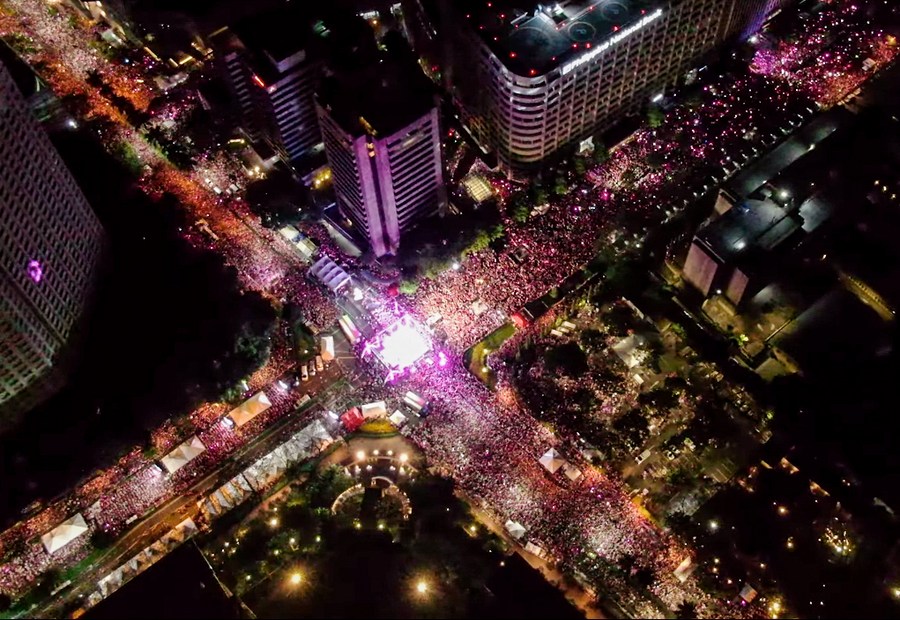 Philippine election campaign scenery