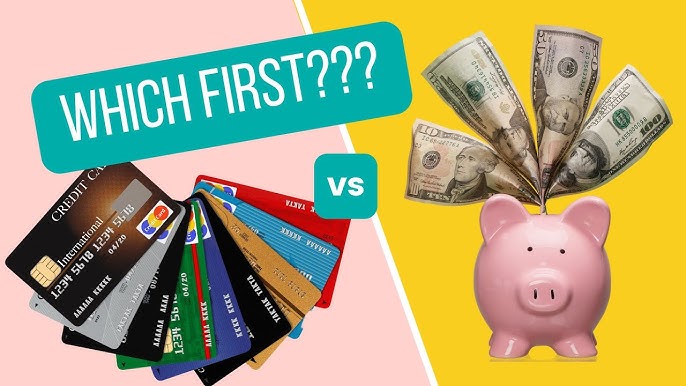 savings funds and credit cards