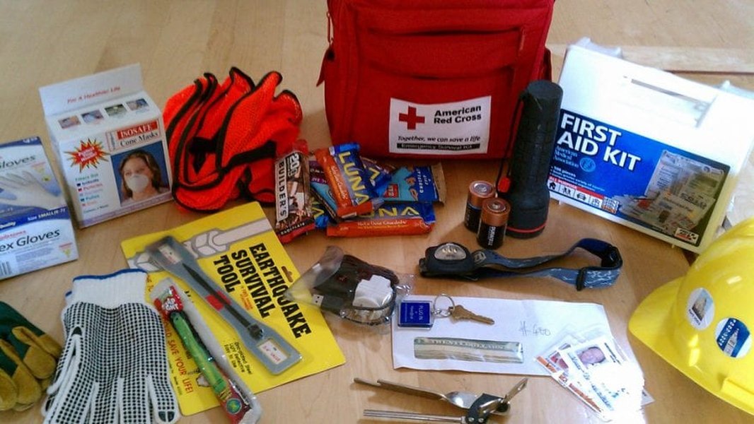 First aid kit symbolizing emergency preparedness