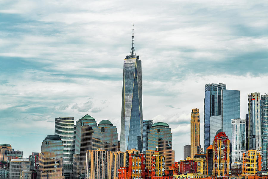 financial district skyline