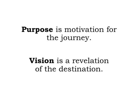 purpose journey