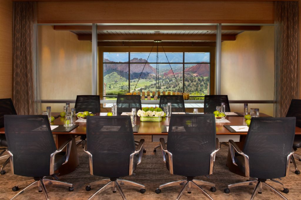 scenic business meeting conference room
