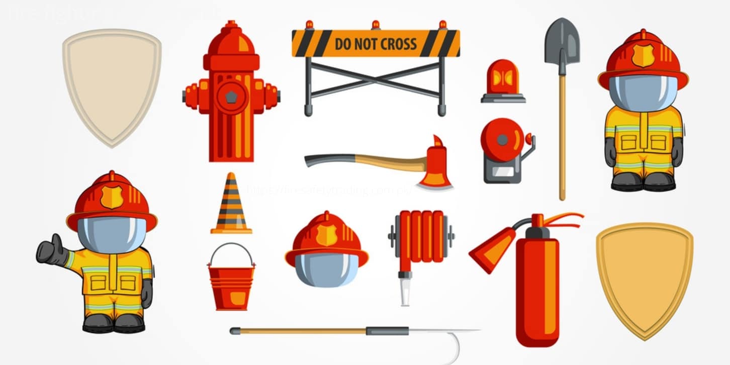 fire safety equipment and scenes