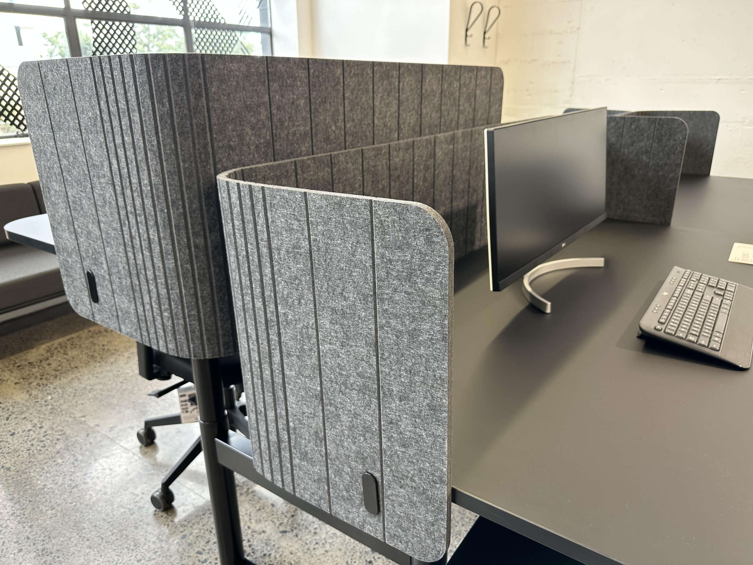 modern browser technology desk and screens