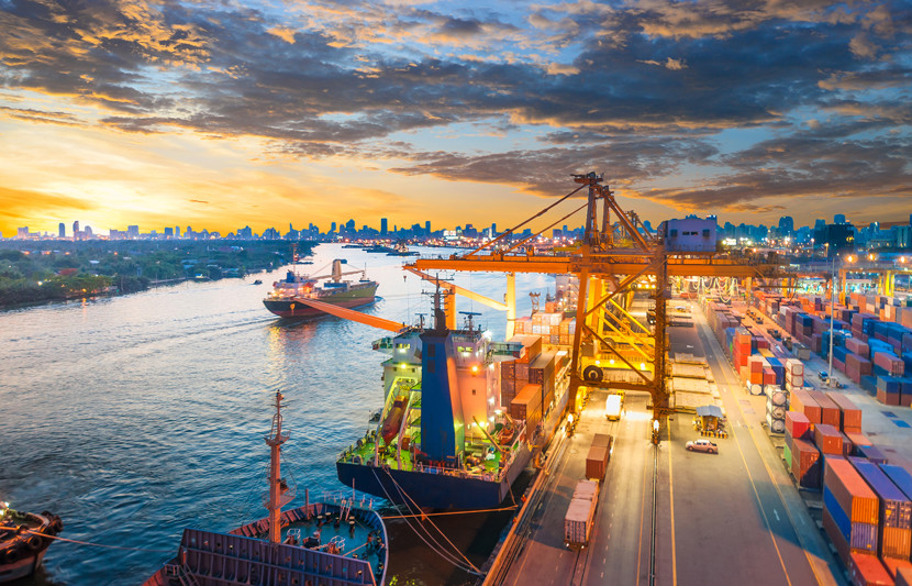 fisheries port, marine infrastructure, coastal scenery