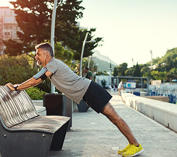 motivational outdoor exercise scenery
