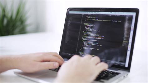 computer code on windows desk