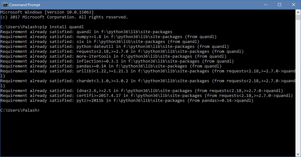python module installation errors