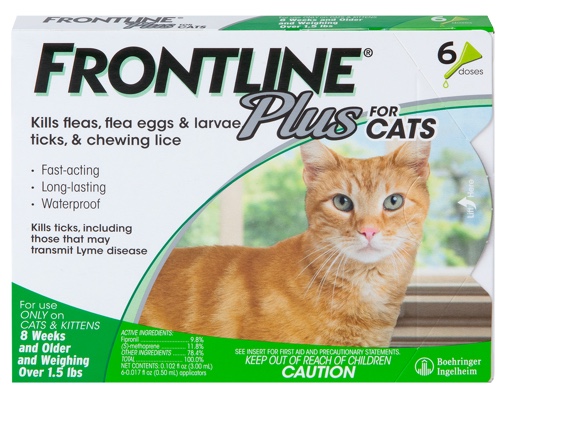 cat flea treatment product