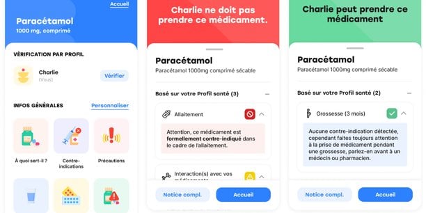 application de verification des medicaments