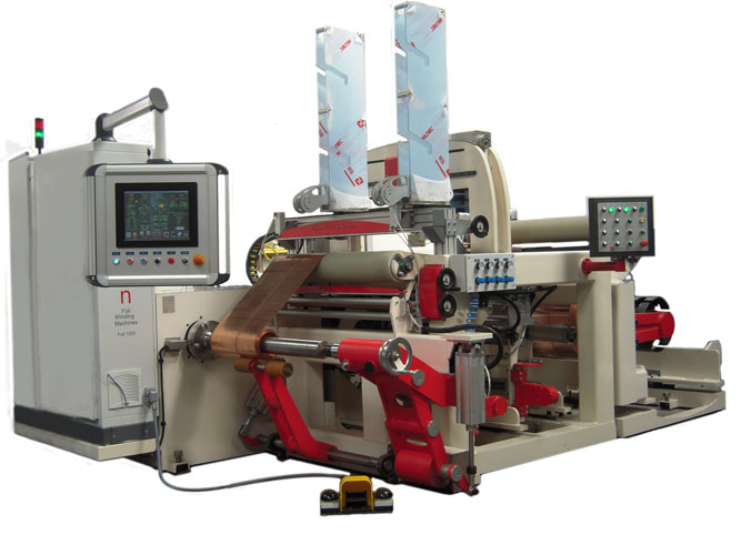 industrial metal foil winding machinery