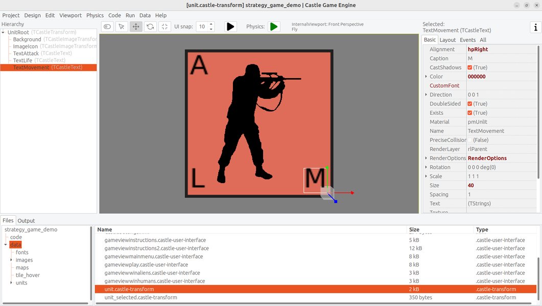 Screenshot of a Linux application showcasing font rendering.