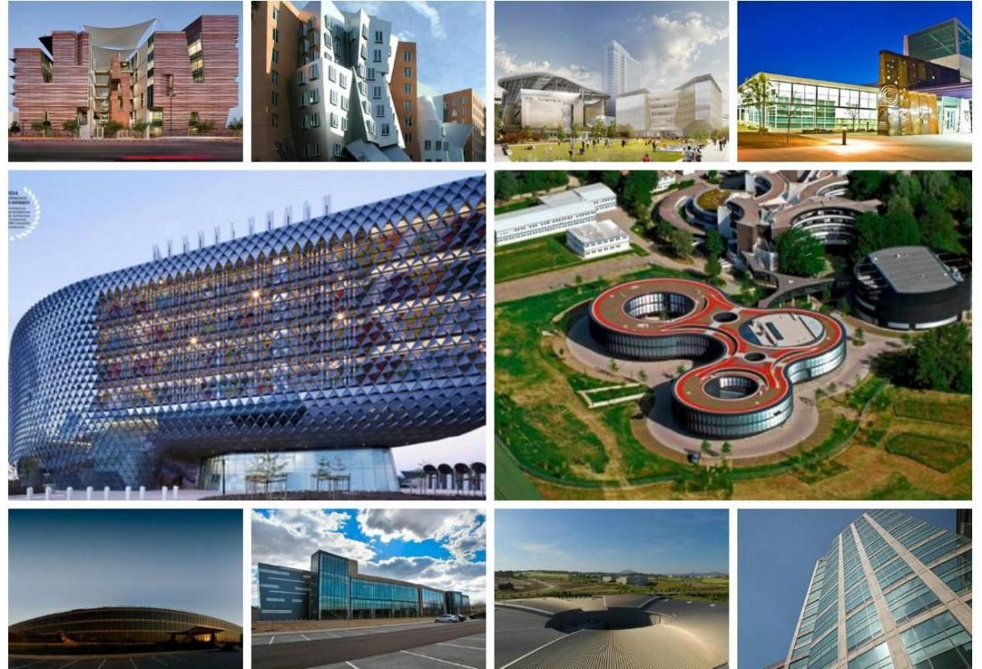 international research academic buildings