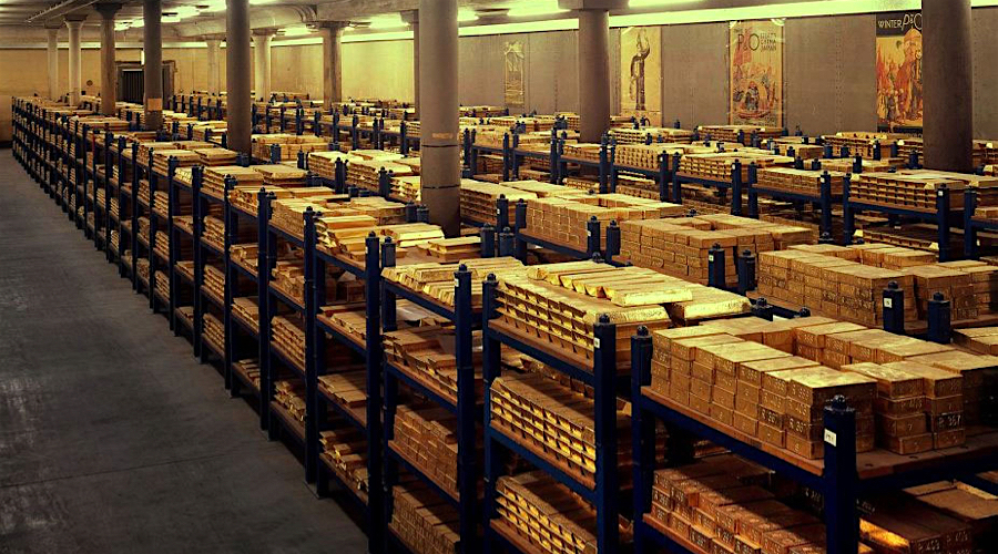 gold bullion vault secure facility