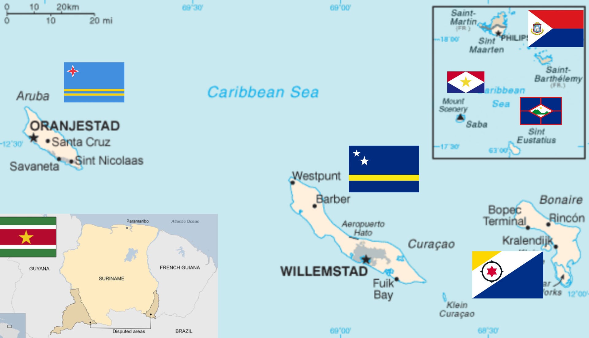 French language official documents in Caribbean