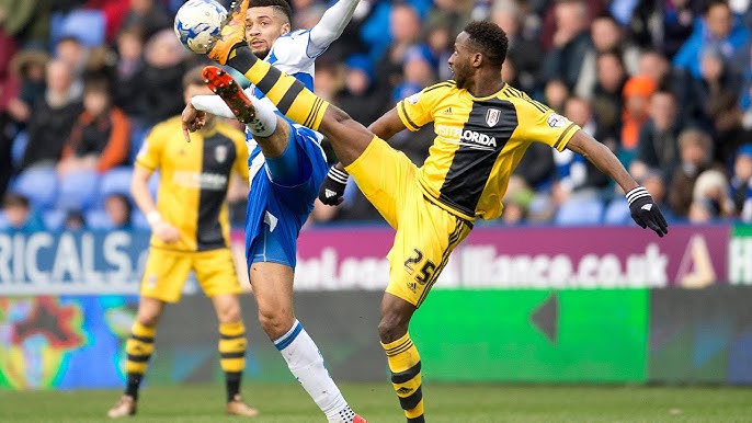 football stadium match action